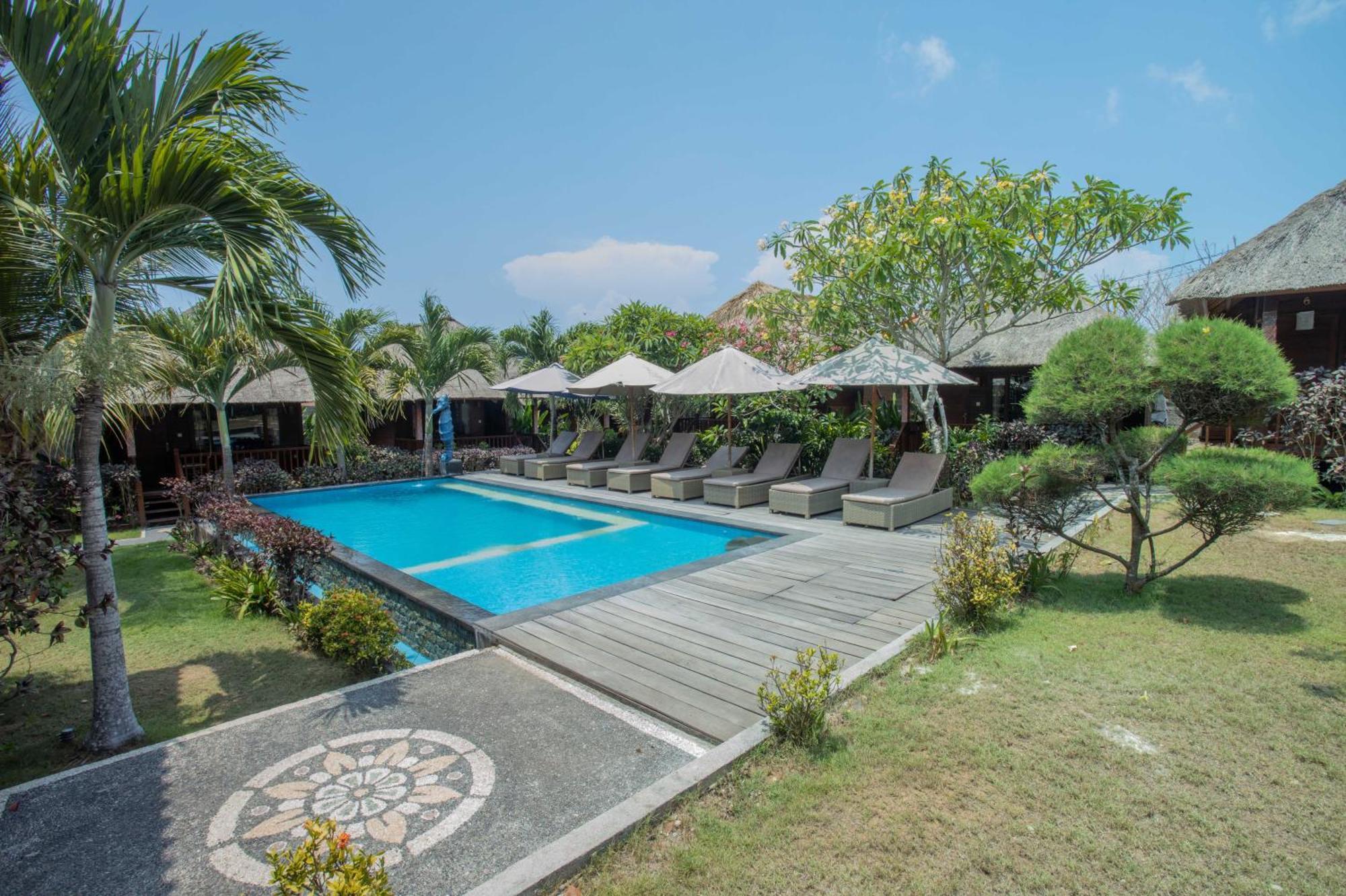 Lembongan Mantra Huts Hotel Buitenkant foto