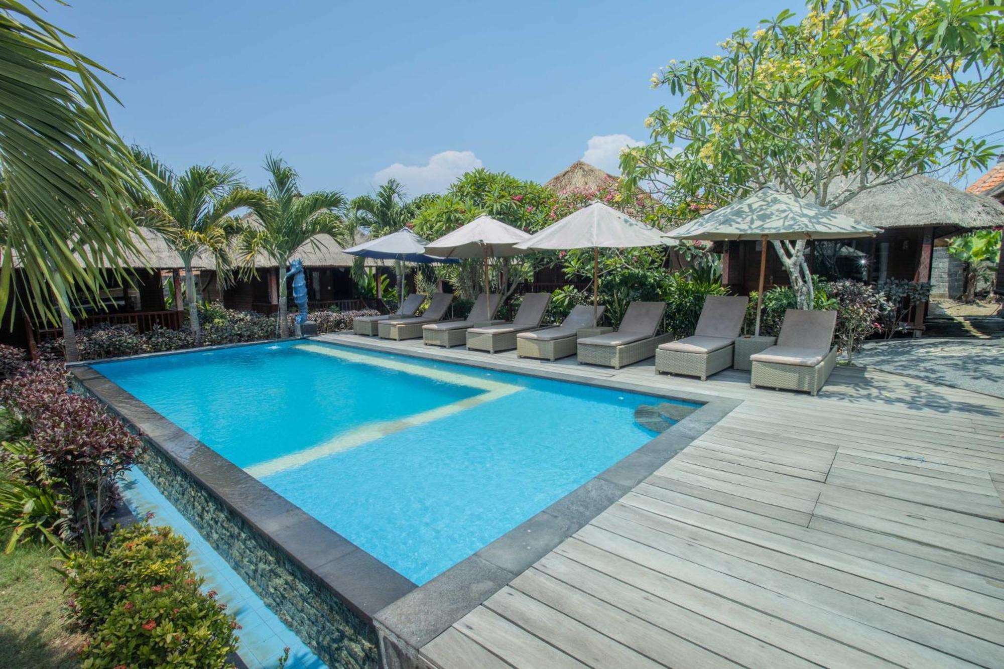 Lembongan Mantra Huts Hotel Buitenkant foto
