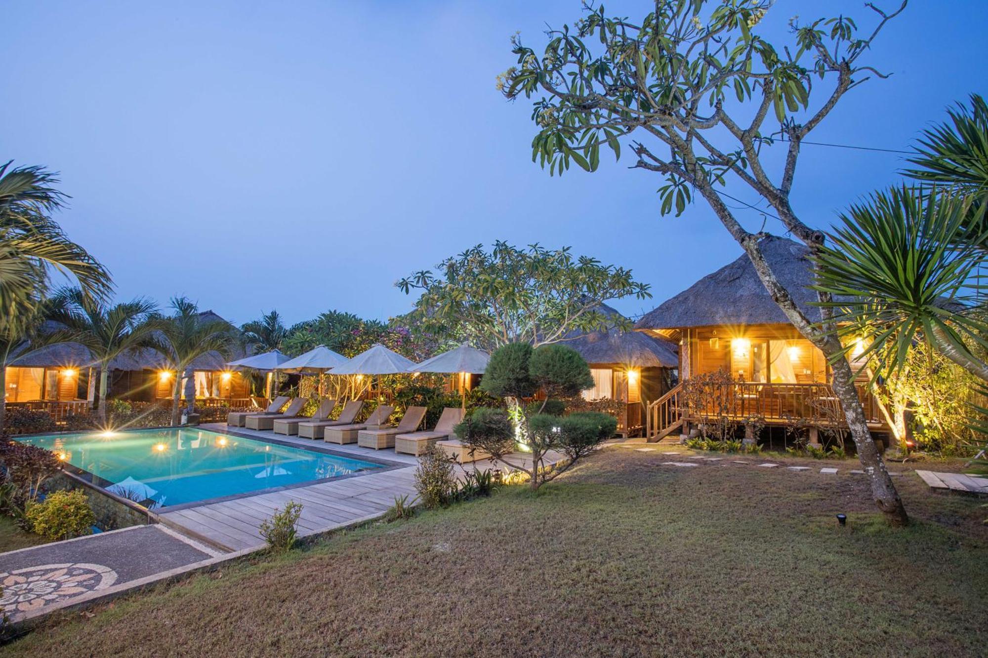 Lembongan Mantra Huts Hotel Buitenkant foto