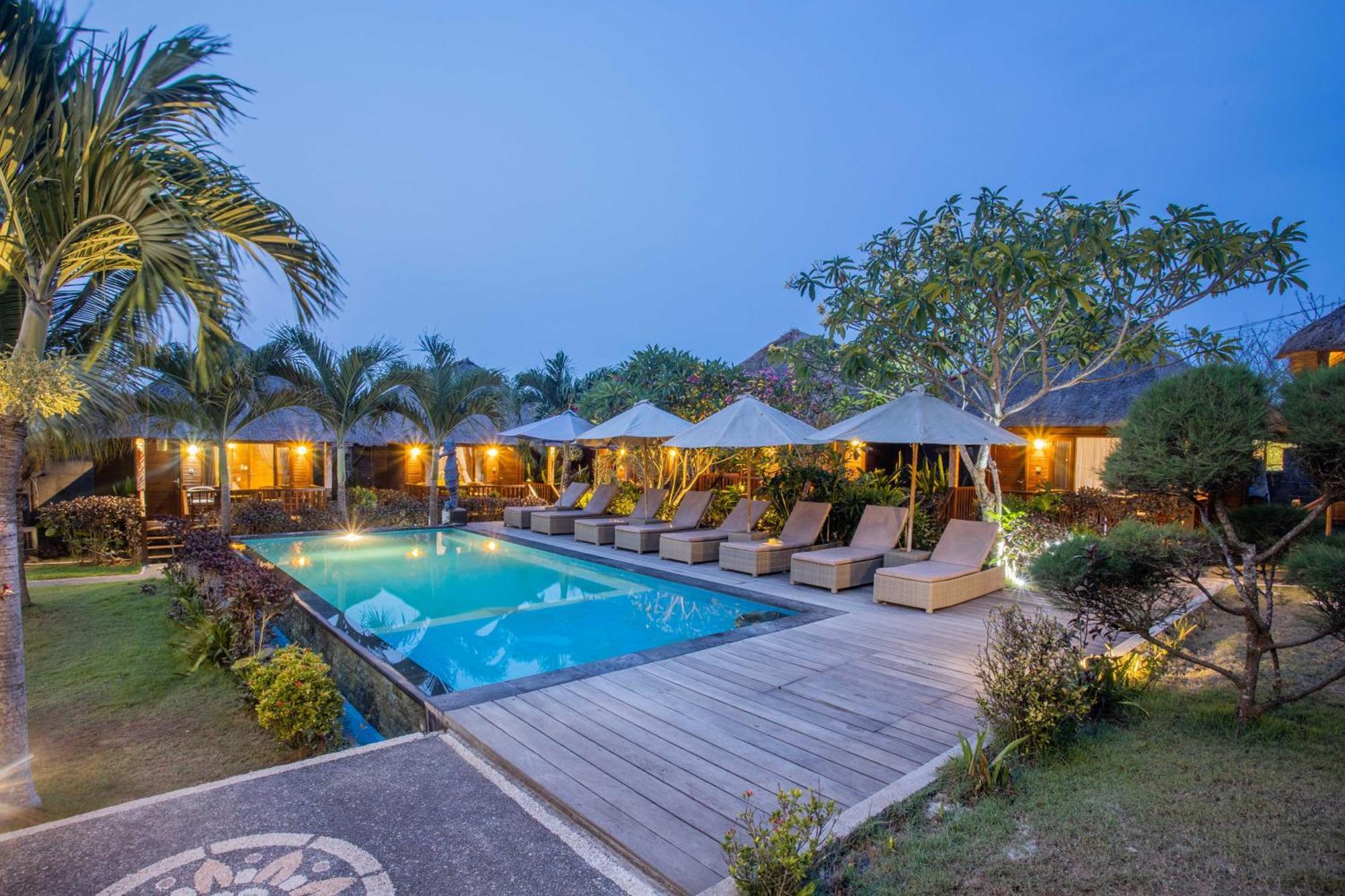 Lembongan Mantra Huts Hotel Buitenkant foto