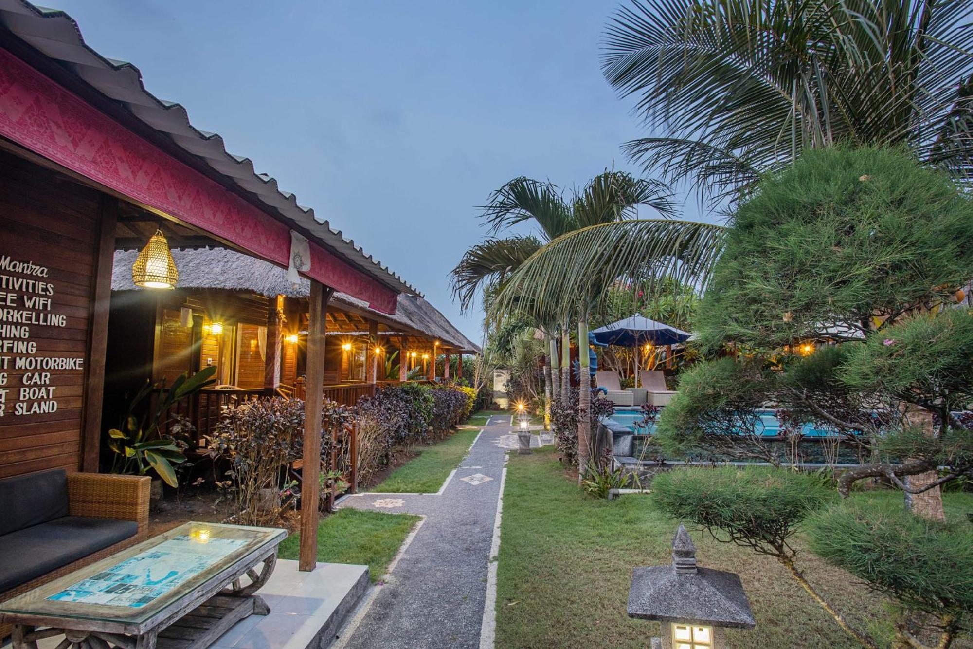 Lembongan Mantra Huts Hotel Buitenkant foto