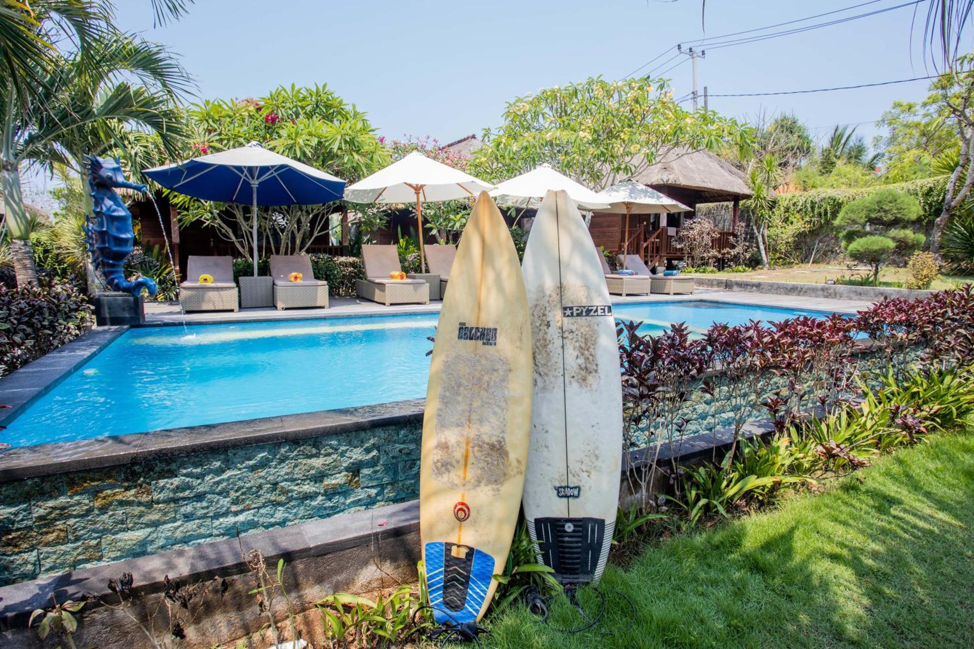 Lembongan Mantra Huts Hotel Buitenkant foto